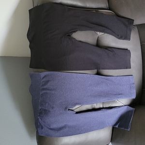 NWOT Mid-Rise Compression Capri Leggings- 2pk